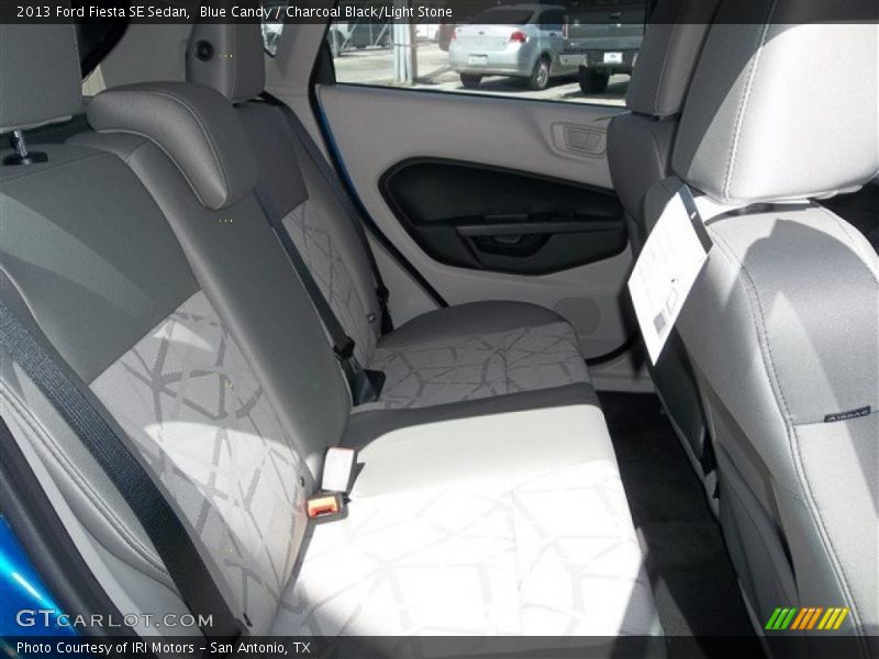 Blue Candy / Charcoal Black/Light Stone 2013 Ford Fiesta SE Sedan