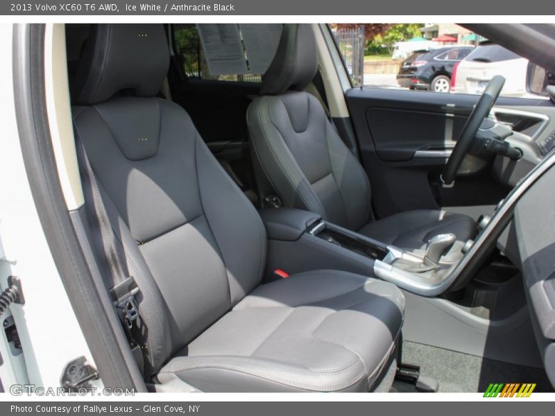 Ice White / Anthracite Black 2013 Volvo XC60 T6 AWD
