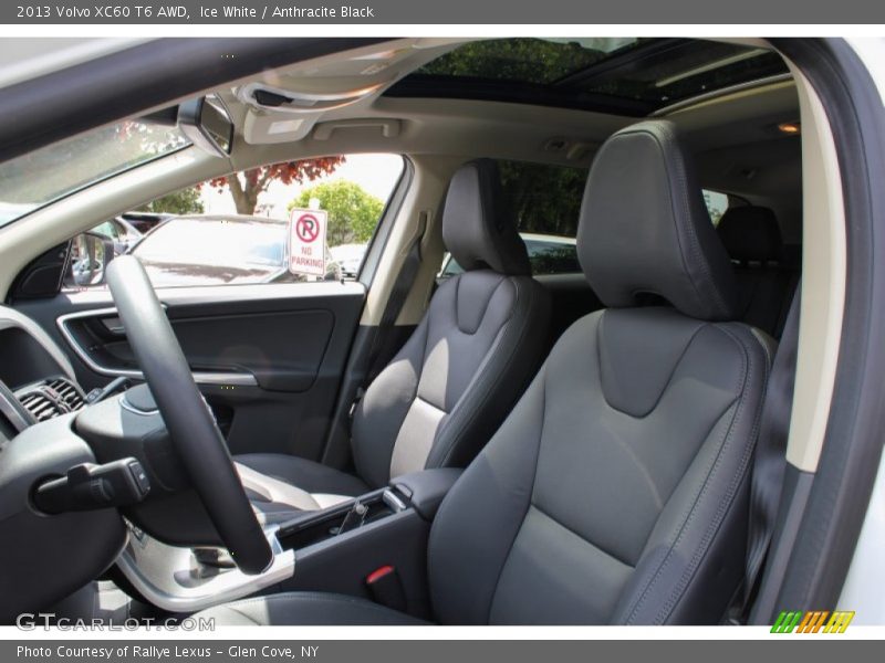 Ice White / Anthracite Black 2013 Volvo XC60 T6 AWD