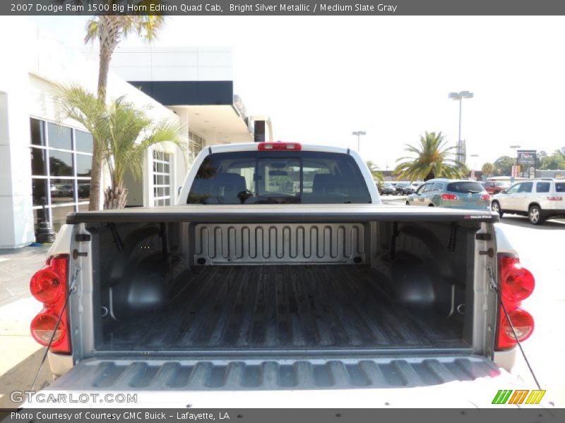 Bright Silver Metallic / Medium Slate Gray 2007 Dodge Ram 1500 Big Horn Edition Quad Cab