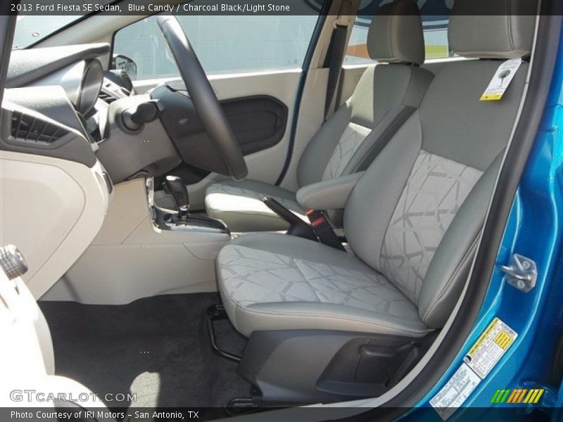 Blue Candy / Charcoal Black/Light Stone 2013 Ford Fiesta SE Sedan