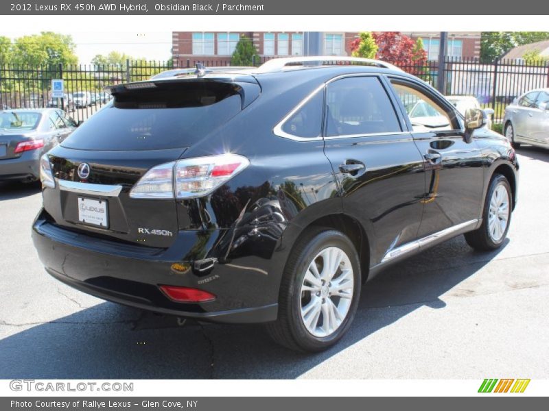 Obsidian Black / Parchment 2012 Lexus RX 450h AWD Hybrid