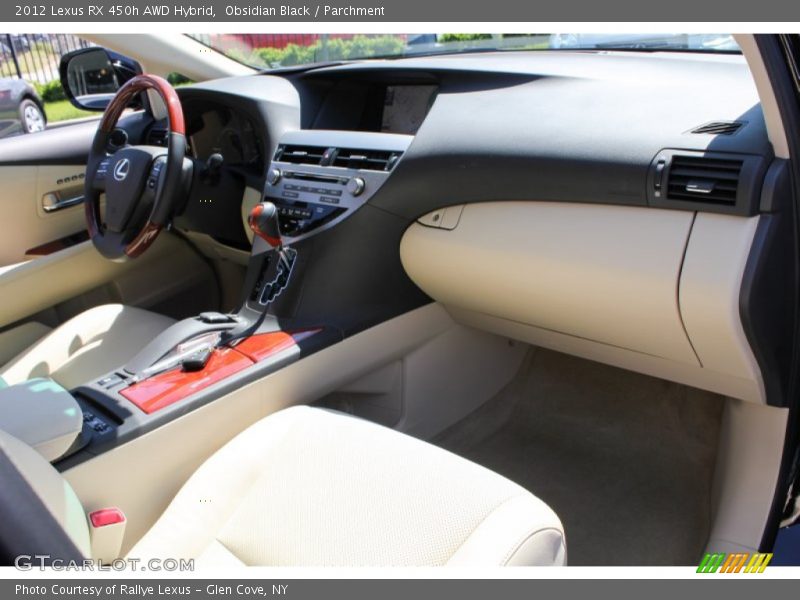 Obsidian Black / Parchment 2012 Lexus RX 450h AWD Hybrid