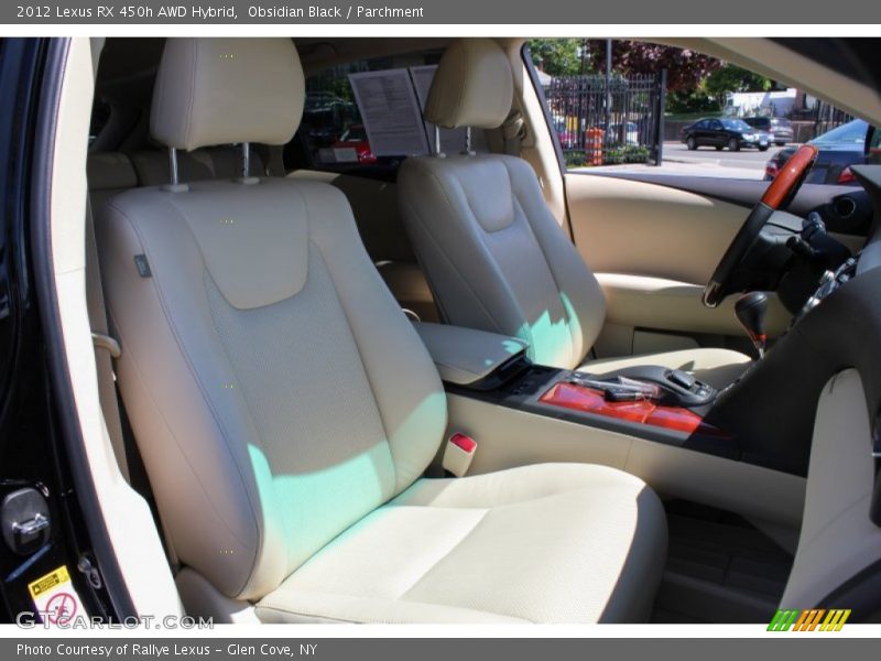 Obsidian Black / Parchment 2012 Lexus RX 450h AWD Hybrid