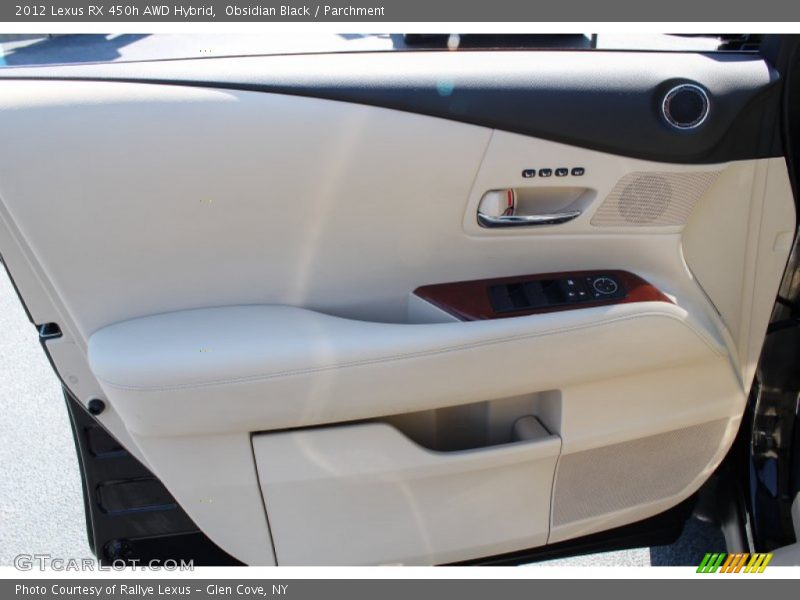 Obsidian Black / Parchment 2012 Lexus RX 450h AWD Hybrid