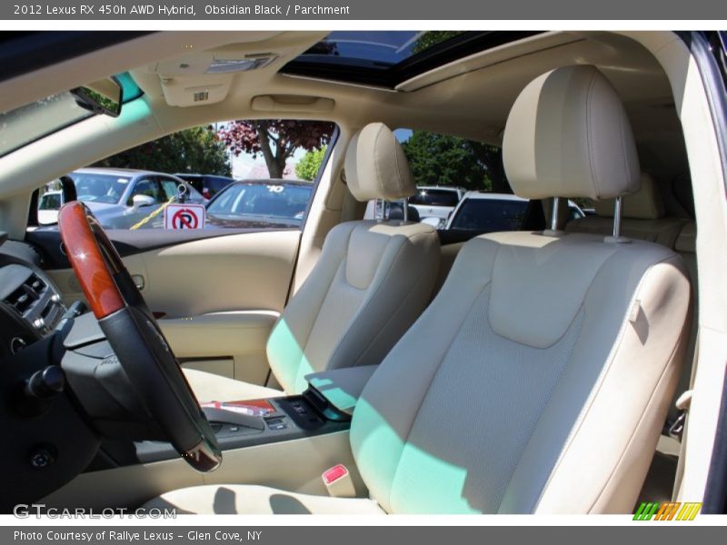 Obsidian Black / Parchment 2012 Lexus RX 450h AWD Hybrid