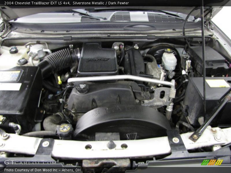 Silverstone Metallic / Dark Pewter 2004 Chevrolet TrailBlazer EXT LS 4x4