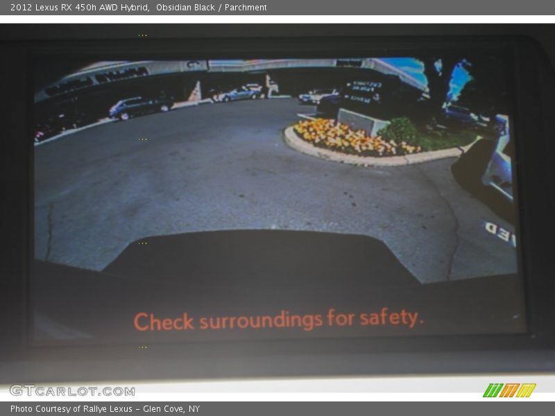 Obsidian Black / Parchment 2012 Lexus RX 450h AWD Hybrid