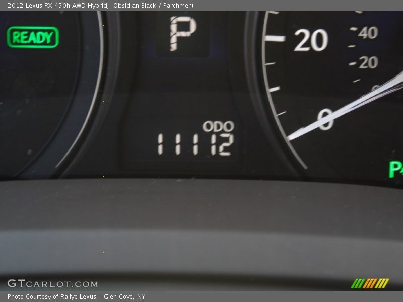 Obsidian Black / Parchment 2012 Lexus RX 450h AWD Hybrid