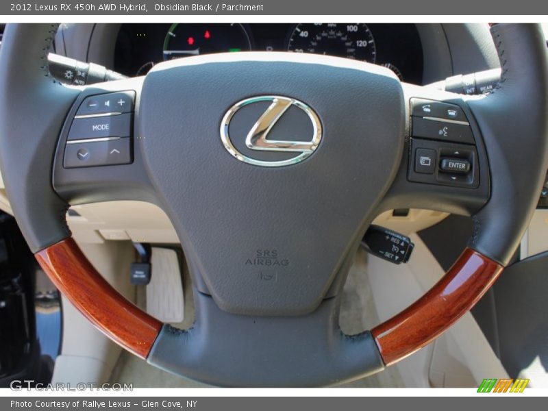 Obsidian Black / Parchment 2012 Lexus RX 450h AWD Hybrid