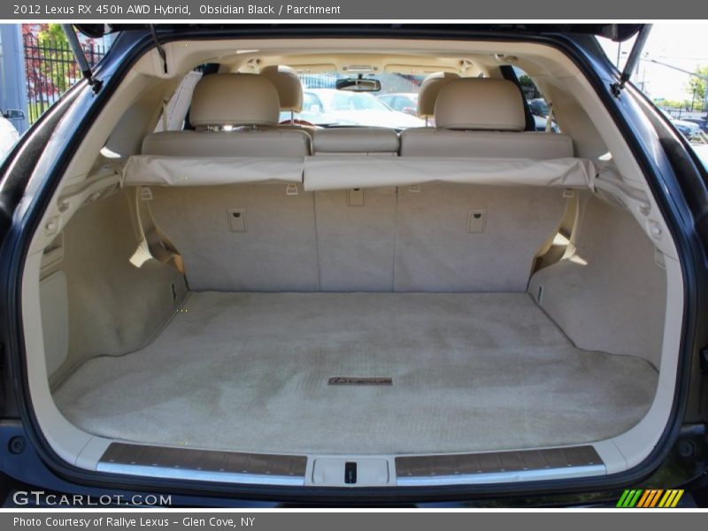 Obsidian Black / Parchment 2012 Lexus RX 450h AWD Hybrid