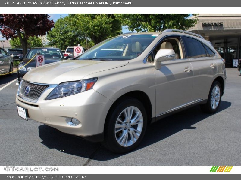 Satin Cashmere Metallic / Parchment 2012 Lexus RX 450h AWD Hybrid