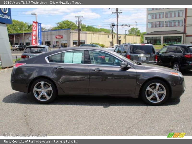 Grigio Metallic / Taupe 2010 Acura TL 3.5 Technology