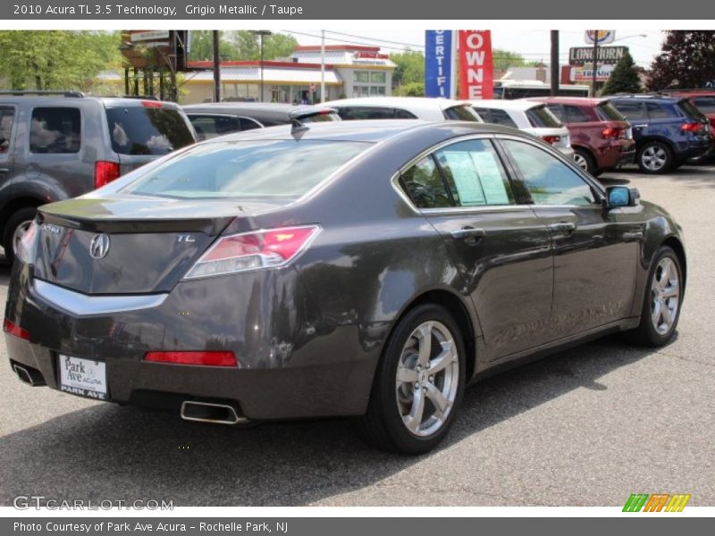 Grigio Metallic / Taupe 2010 Acura TL 3.5 Technology