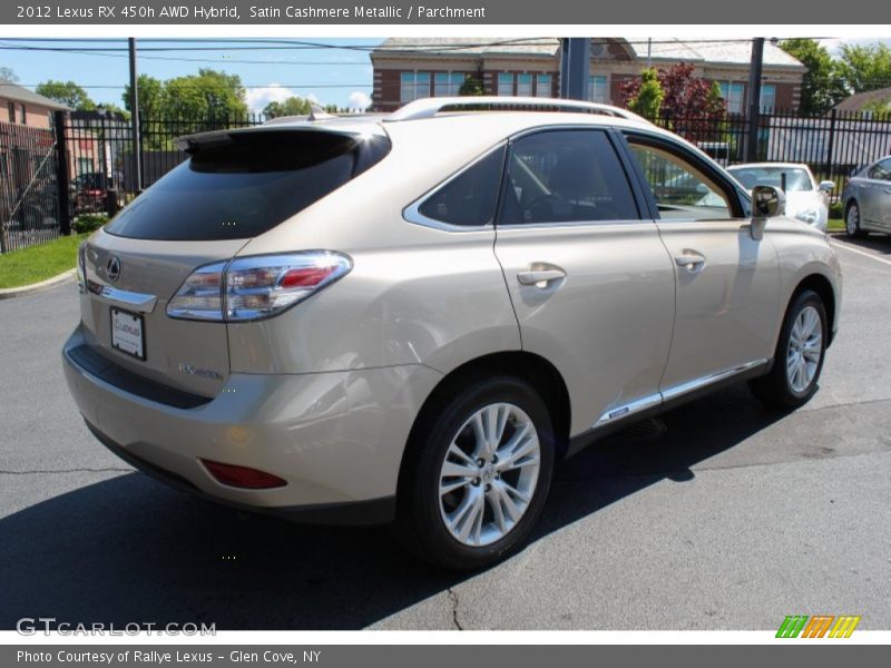 Satin Cashmere Metallic / Parchment 2012 Lexus RX 450h AWD Hybrid