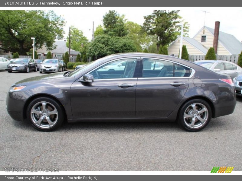 Grigio Metallic / Taupe 2010 Acura TL 3.5 Technology
