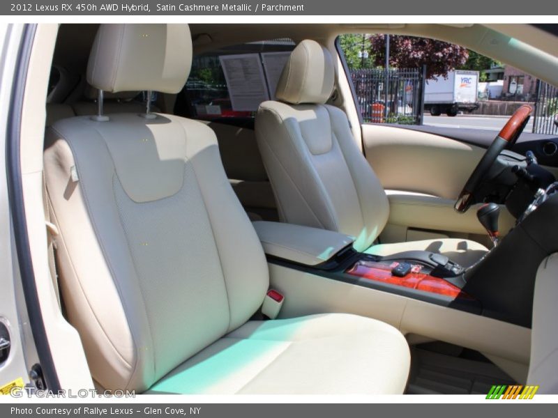 Satin Cashmere Metallic / Parchment 2012 Lexus RX 450h AWD Hybrid