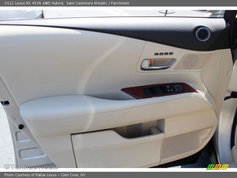 Satin Cashmere Metallic / Parchment 2012 Lexus RX 450h AWD Hybrid