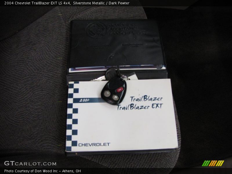 Silverstone Metallic / Dark Pewter 2004 Chevrolet TrailBlazer EXT LS 4x4