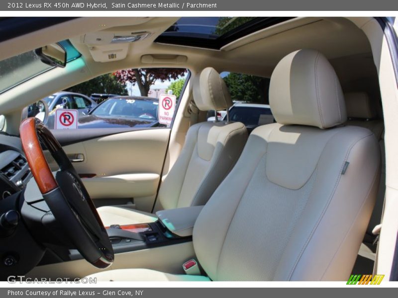 Satin Cashmere Metallic / Parchment 2012 Lexus RX 450h AWD Hybrid