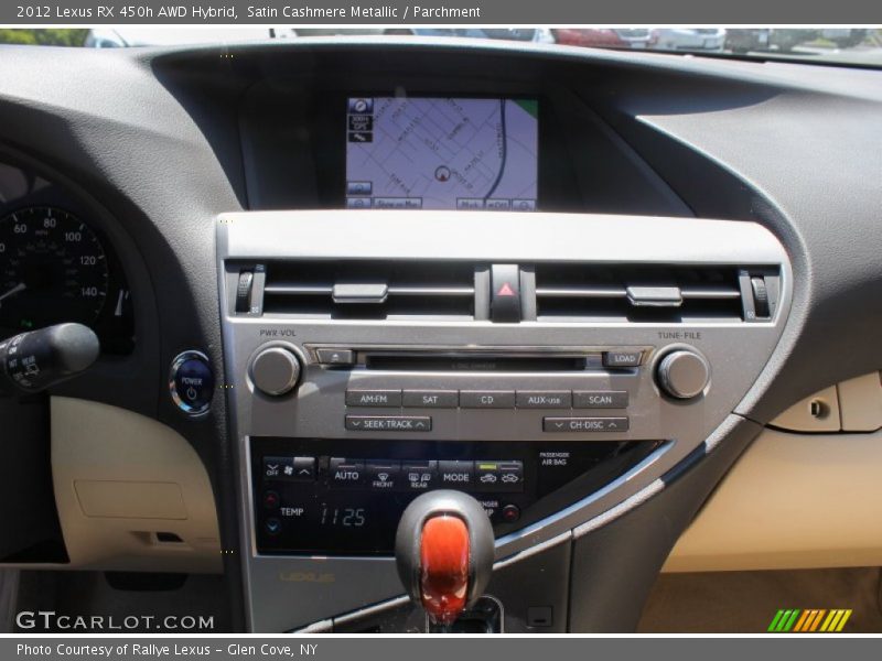 Satin Cashmere Metallic / Parchment 2012 Lexus RX 450h AWD Hybrid