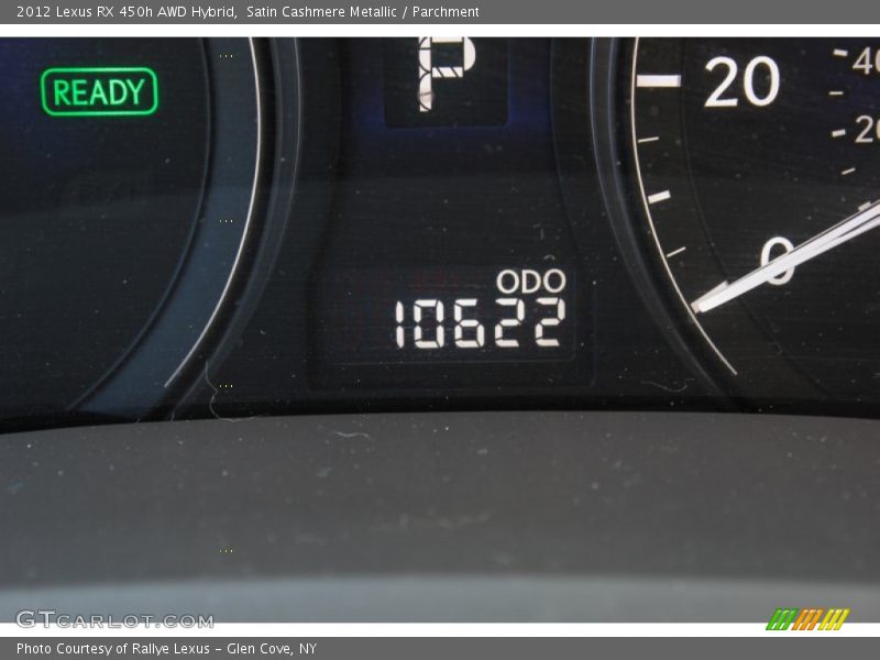 Satin Cashmere Metallic / Parchment 2012 Lexus RX 450h AWD Hybrid