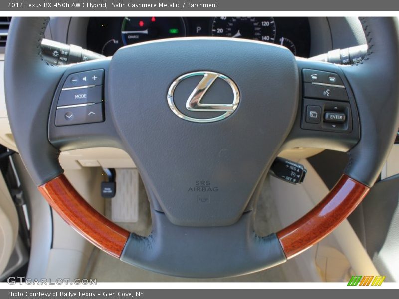 Satin Cashmere Metallic / Parchment 2012 Lexus RX 450h AWD Hybrid