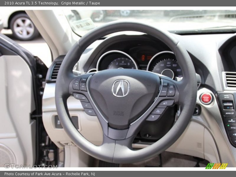 Grigio Metallic / Taupe 2010 Acura TL 3.5 Technology