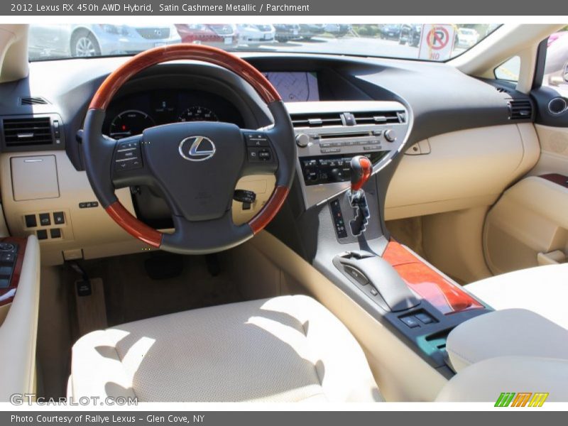 Satin Cashmere Metallic / Parchment 2012 Lexus RX 450h AWD Hybrid