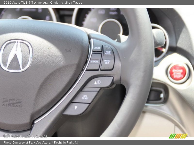 Grigio Metallic / Taupe 2010 Acura TL 3.5 Technology