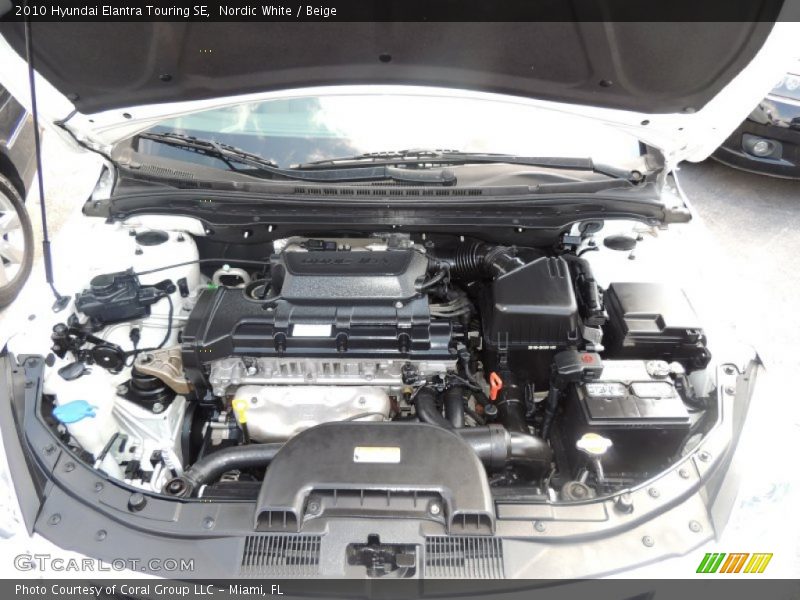 Nordic White / Beige 2010 Hyundai Elantra Touring SE