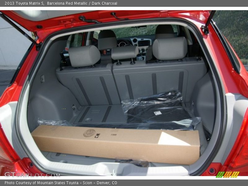 Barcelona Red Metallic / Dark Charcoal 2013 Toyota Matrix S