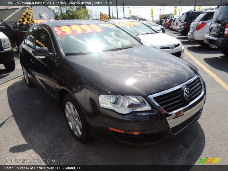 Mocha Brown / Pure Beige 2006 Volkswagen Passat 2.0T Sedan
