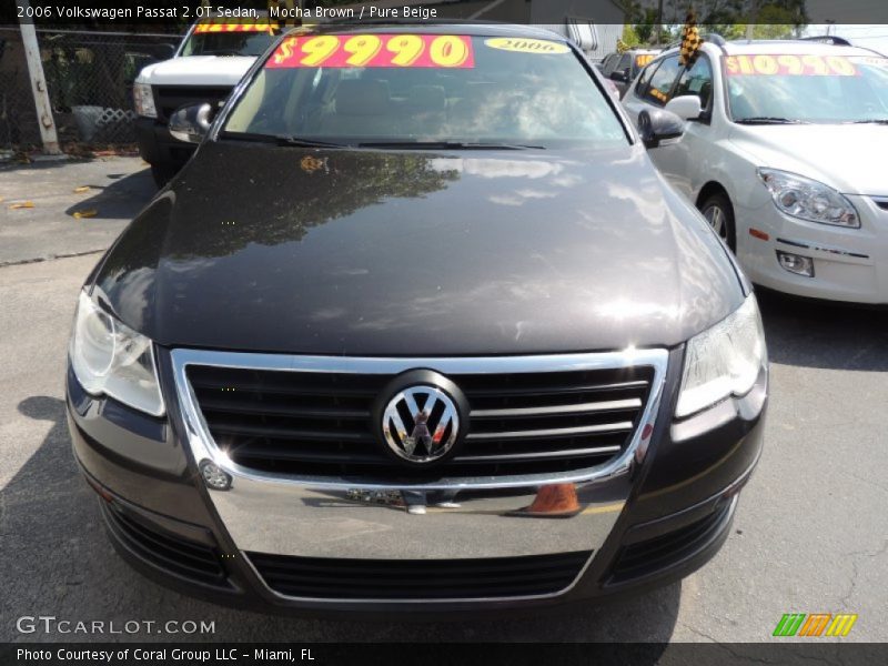 Mocha Brown / Pure Beige 2006 Volkswagen Passat 2.0T Sedan