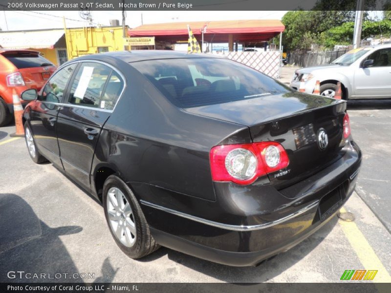 Mocha Brown / Pure Beige 2006 Volkswagen Passat 2.0T Sedan