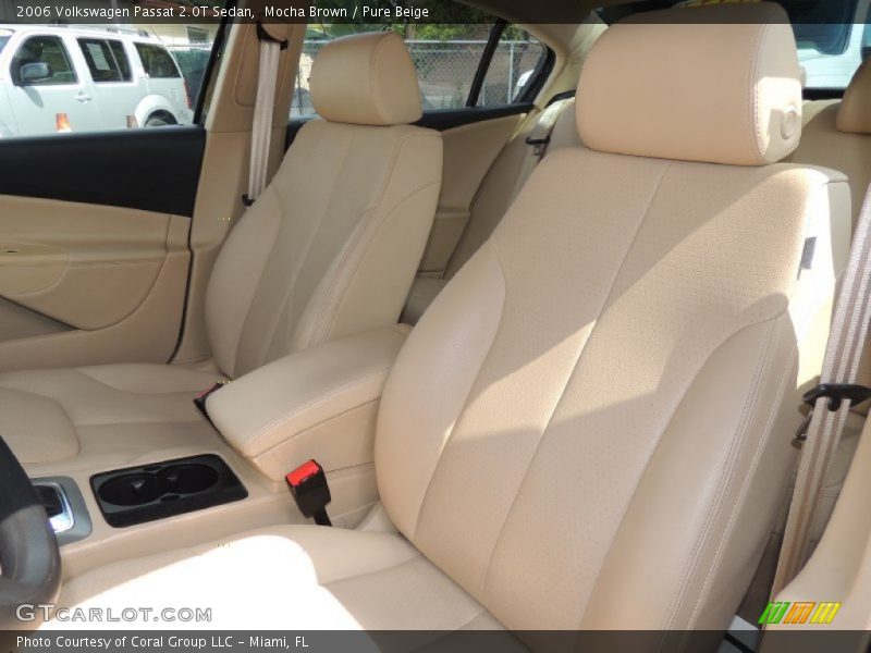 Mocha Brown / Pure Beige 2006 Volkswagen Passat 2.0T Sedan