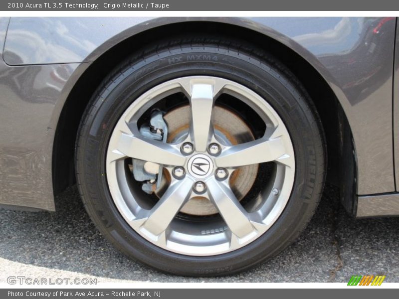 Grigio Metallic / Taupe 2010 Acura TL 3.5 Technology