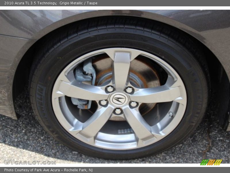 Grigio Metallic / Taupe 2010 Acura TL 3.5 Technology