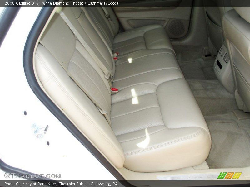 White Diamond Tricoat / Cashmere/Cocoa 2008 Cadillac DTS