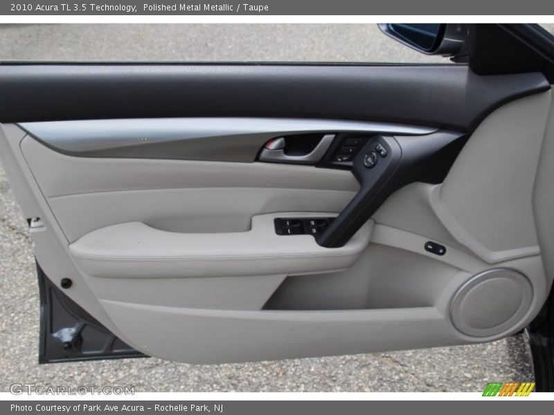 Polished Metal Metallic / Taupe 2010 Acura TL 3.5 Technology