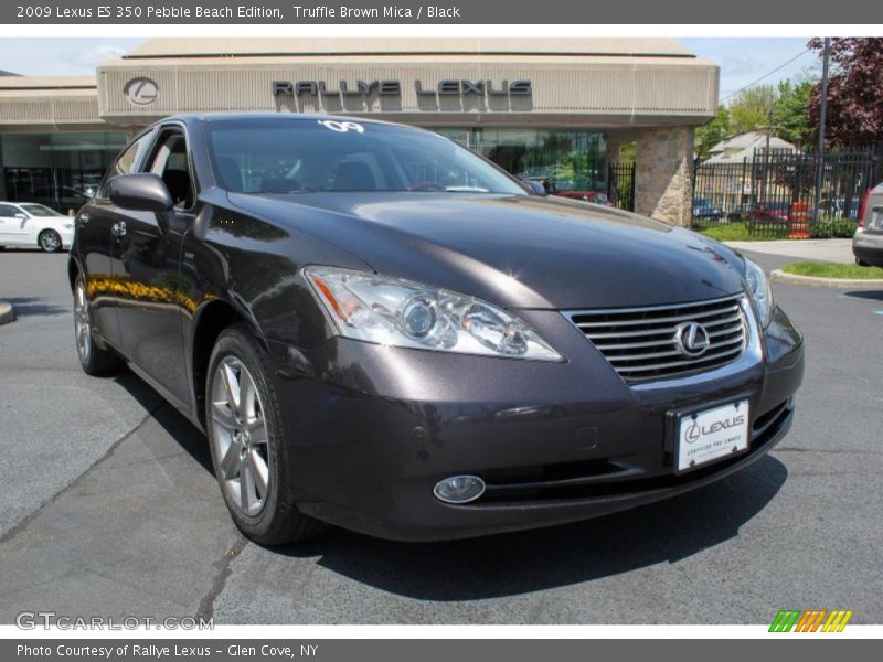 Truffle Brown Mica / Black 2009 Lexus ES 350 Pebble Beach Edition
