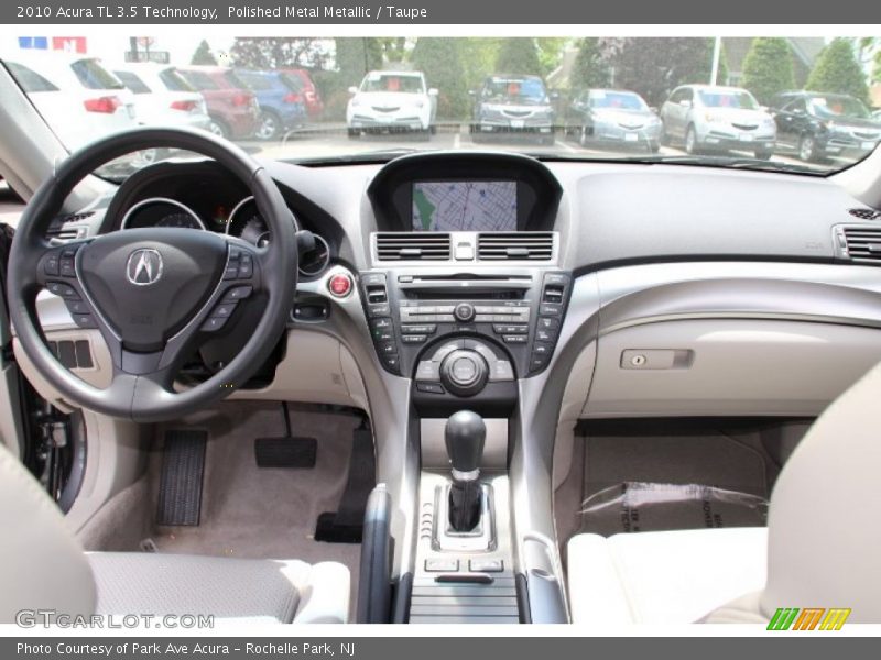 Polished Metal Metallic / Taupe 2010 Acura TL 3.5 Technology