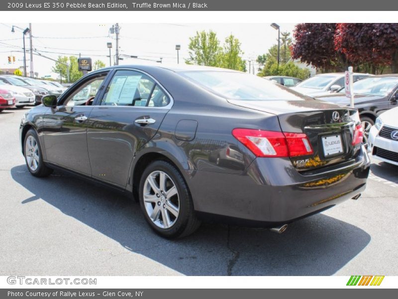 Truffle Brown Mica / Black 2009 Lexus ES 350 Pebble Beach Edition