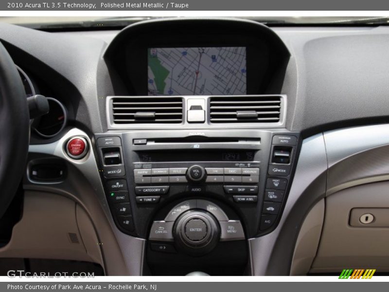 Polished Metal Metallic / Taupe 2010 Acura TL 3.5 Technology