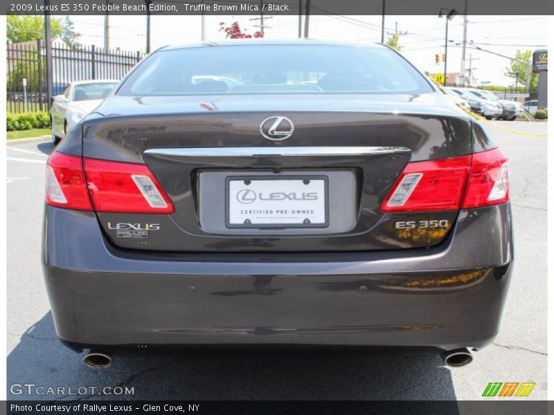 Truffle Brown Mica / Black 2009 Lexus ES 350 Pebble Beach Edition