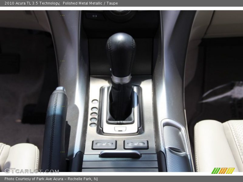 Polished Metal Metallic / Taupe 2010 Acura TL 3.5 Technology