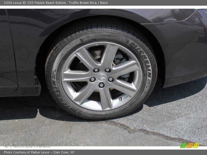Truffle Brown Mica / Black 2009 Lexus ES 350 Pebble Beach Edition