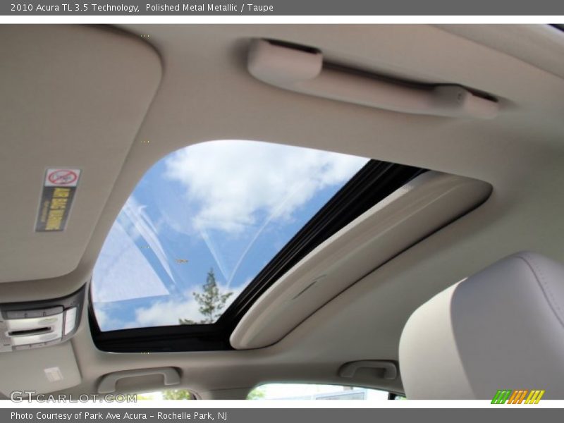 Polished Metal Metallic / Taupe 2010 Acura TL 3.5 Technology