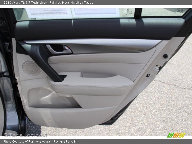 Polished Metal Metallic / Taupe 2010 Acura TL 3.5 Technology