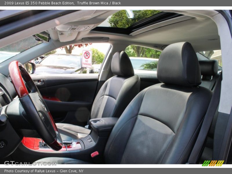Truffle Brown Mica / Black 2009 Lexus ES 350 Pebble Beach Edition